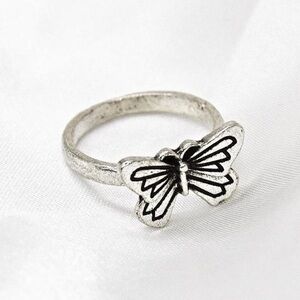 Burnished Butterfly Ring